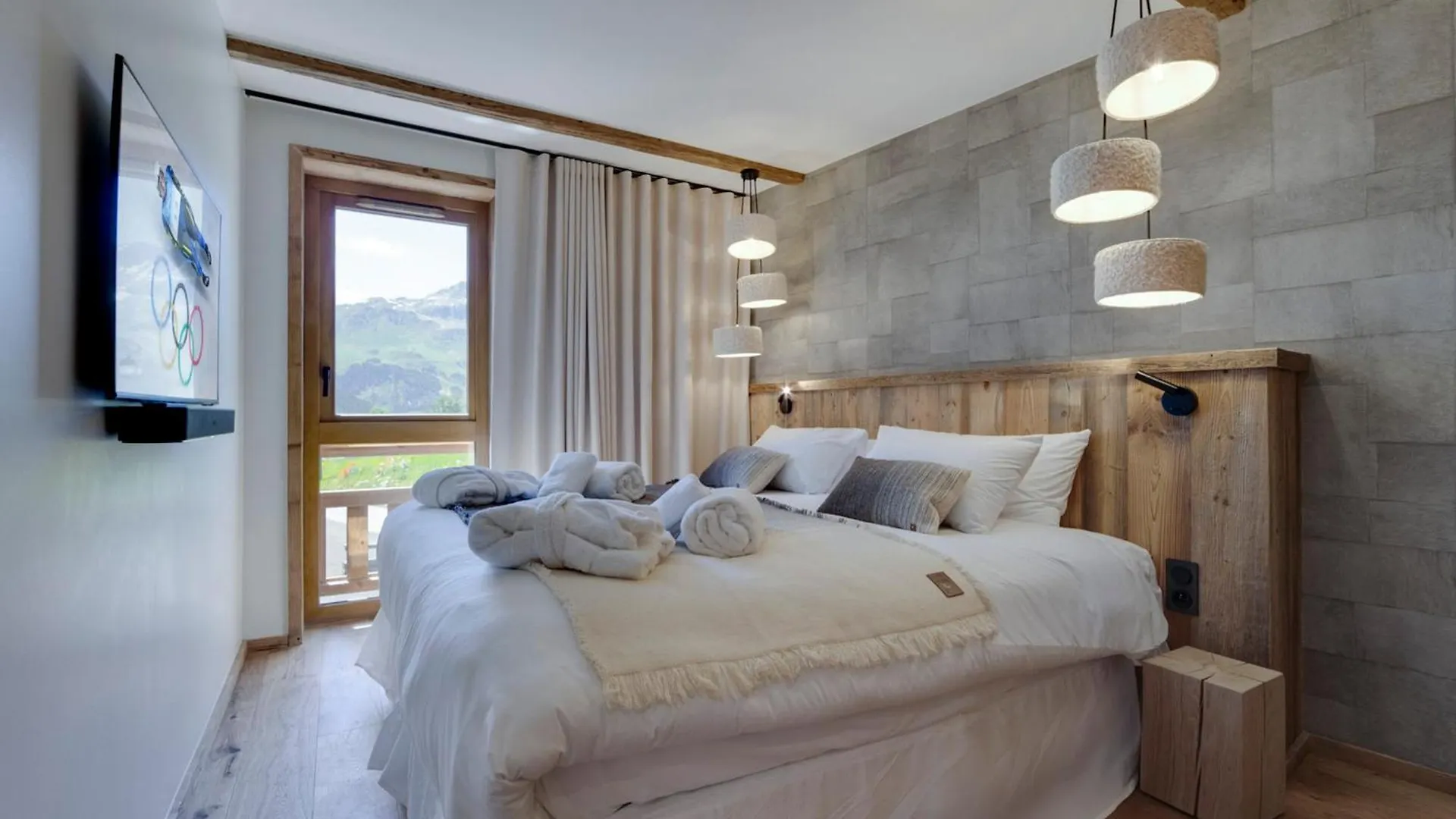 Appartement Duplex A Val D'Isere, Sauna, Cheminee, 4 Chambres En Suite, Parking, Pour 8 Personnes - Fr-1-567-123