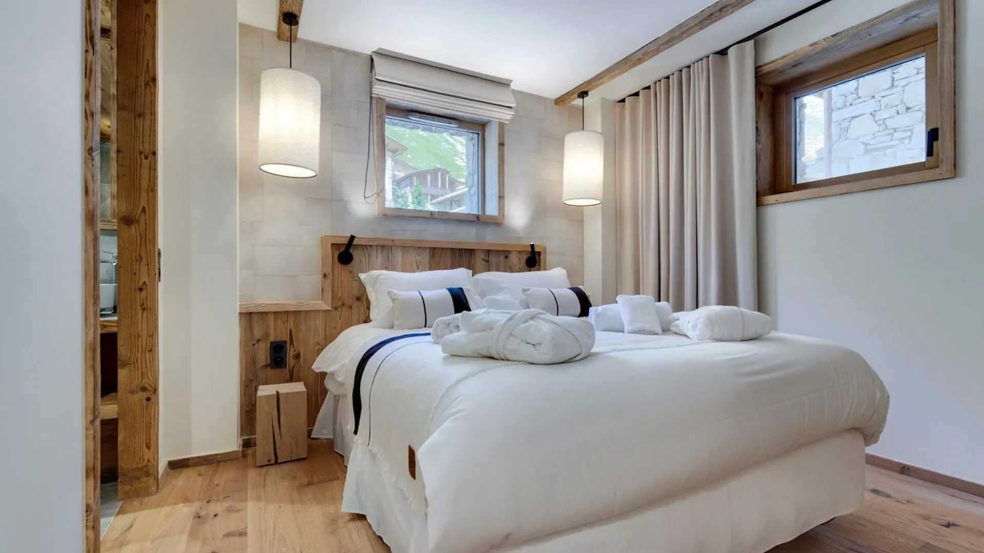 Apartmán Appartement Duplex A Val D'Isere, Sauna, Cheminee, 4 Chambres En Suite, Parking, Pour 8 Personnes - Fr-1-567-123